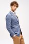Men's Blue Bar (4 Drop) / Wide Fit Mono Collar Jacket - 4