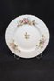 Moss Rose Bone China English Porcelain Cake Plate with Pink Flowers 17.5 cm