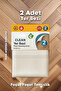 2 Pieces Large Size Miracle Floor Cleaning Cloth Cleaning Cloth Easy to Squeeze Floor Cloth 50X60 - Dish Mat