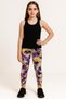 Diver Sportsman Girls Leggings/ Leggings with Belt at the Waist/ Diver Sportsman Leggings - 4