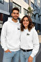Dear or Friend Couple Combination Dr Teddy Bear Printed Hooded Sweatshirt Set of 2