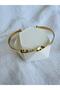 Adjustable Steel Bracelet with Twist
