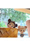 Fukumaru Family Cute Bear Doll Keychain Bag Keychain Decorative Small Gift - 3