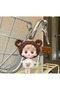 Fukumaru Family Cute Bear Doll Keychain Bag Keychain Decorative Small Gift - 2