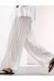 Linen Pleat Pantolon - 4