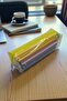 Yellow, Transparent Pvc Pencil Case Single Compartment Transparent Pen Holder Yellow Color Pen Holder - 5