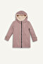 Water Repellent Hooded Zippered Dusty Rose Girl's Raincoat & Windbreaker C5229A8/Br287 - 5