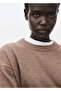 Ribbed Detailed Oversized Sweater - 8