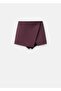 Wrapped Cut Shorts Skirt - 3