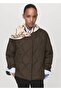 Oversize quilted anorak