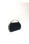 Black Color Laser Fabric Stylish Evening Dress Clutch Portfolio Chain Strap Handheld Wedding Engagement Evening Shoulder Bag - 3