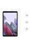 واقي شاشة من الزجاج المقوى لجهاز Galaxy Tab A7 Lite T225 متوافق مع ECRZ - عديم اللون - 2