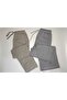 Women's 2-Piece Single-Layer Wide-Leg Soft Modal Sweatpants & Colorful Pajama Bottoms - 3