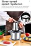 Electric Chopper Grinder 5L Mincer｜850W High power Meat Grinder｜Multifunctional Chopper｜3 Spee - 5