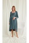 Monamise Lace Front Buttoned Maternity Dress Set 18670 - 2