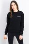 Women Sportswear Fit Training Sweatshirt, Black