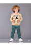 Boy's Mickey Printed 100% Cotton 2-3-4-5-6 Years Old Boys' Tracksuit Set L Nursery Set