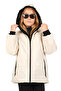 Girl's Waterproof and Windproof Fur-Lined Hooded Coat