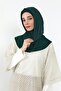 Chiffon Hooded Combed Cotton Bonnet with Neck Covering Feature, B-95, Green - 4