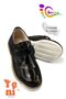 Lil Amore Velcro Boys' Shoes – Classic Model Black Rubeyaz for School & Circumcision Wedding - 6