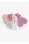 Organic Basic 3-Piece Towel Socks Pink - 7