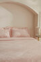 Viole Double Duvet Cover Set Powder - 5