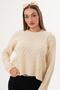 Women's Knitted Pattern Sweater 255110 - - 4