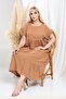 Women's Large Size Sleeveless Summer Dress - 8
