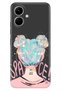 Spark Go 2 (Km4) Compatible Case Colorful Silicone Printed Tpu Girl from Outer Space