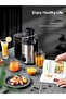 ROSEBIBI Juicer Machine 500ML Centrifugal Extractor, 7.6cm Feed Port, 800W (Silver) - 4