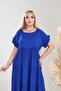 Women's Large Size Sleeveless Summer Dress - 6