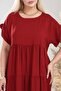 Women's Large Size Sleeveless Summer Dress - 3