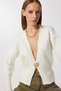 Stylish Buttoned Knitwear Cardigan Lmt0030 Ekru