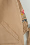 Girls' Floral Embroidered Jacket and Pants 3-Piece Set (Ages 2-3-4-5) - 4