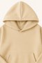 Not in the Mood Oversize Cotton Hoodie Printed Hooded Sweatshirt - 4