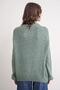 6700 Women's Stand Collar Balloon Knit Sweater Çağla - 7