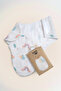 Newborn 100% Cotton Muslin Ready Swaddle with Velcro - 2