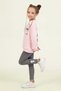 Girl's Kuromi Printed Sweatshirt Colorful Leggings Combination - 4