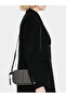 Women's Eagle Logo Embroidered Zippered Cross Shoulder Strap Black Shoulder Bag Ew001891 Af19711-Fc145 - 4