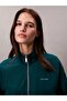Woven Track Women's Green Jacket - 4