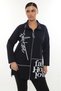 Cotton Zippered Plus Size Women's Cardigan – Casual Sports Stylish
