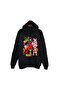 Dragon Ball Z Anime Printed Unisex 100% Cotton Hooded Black Sweatshirt