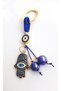 Fatma Ana Eli & Hamse Nazar Beaded Keychain - 2