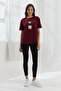 Teddy Embroidered T-Shirt Bordo - 2