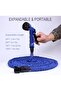Expandable Magic Garden Hose With Sprayer Nozzle Green 75 ft - 4