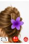 Lotus Double Sided Purple Color Latch Buckle 11 cm Large Size - Stylish and Durable