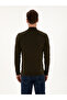 Khaki Slim Fit Cotton Blend Half Turtleneck Knitwear Sweater 50318677-Vr027 - 5
