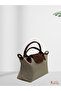 Foldable Shoulder Bag - Shopper Bag Women's Makeup Bag Size No:3-(45 X 32 cm X 10 cm) - 2