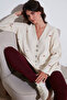 Oversize Fit Patterned V-Neck Knitwear Cardigan Cardigan 4616193