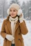 سماعات أذن قابلة للطي من القطيفة - تصميم ناعم ودافئ وأنيق